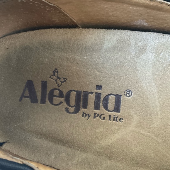 Alegria Debra Black Leather Slip-On Loafers EU 37 - Picture 12 of 13